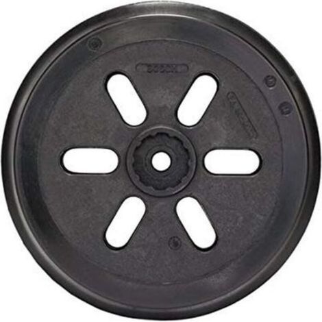 Accessories 2 608 601 052 Disque abrasif pour ponceuse Dureté moyenne 150 mm Gris