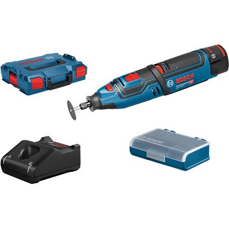 Bosch PRO 12v Cordless Rotary Tool GRO 12V-35 L-Boxx 102 06019C5070 (1/4)
