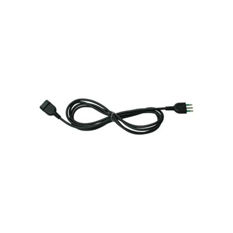 PROLUNGA ELETTRICA LINEARE 3X0,75 NERA  mt.3    FANTON
