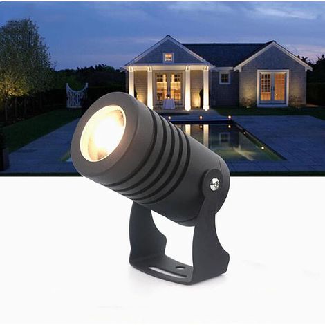 Projecteur faisceau LED étroit AC85 265 éclairage paysage extérieur support