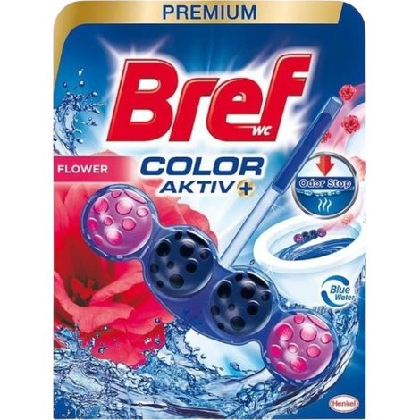 Bloc WC Bref Power Activ+ Fleur 50g (1/5)