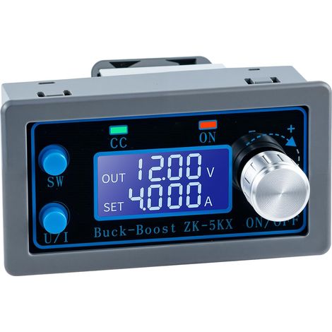 Convertisseur de courant DC Buck Boost CC/CV 0,6-36 V 5 A 5 V 6 V 12 V 24 V Module d'alimentation de laboratoire réglable à tension contrôlée (1/5)
