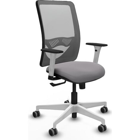 Bürostuhl piqueras y crespo Zulema grau Leder Schaum (1/2)