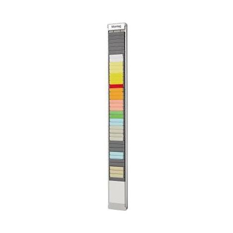ULTRADEX T-Kartenmodul Ultradex Aluminium silber 20 Planungsfelder (1/4)