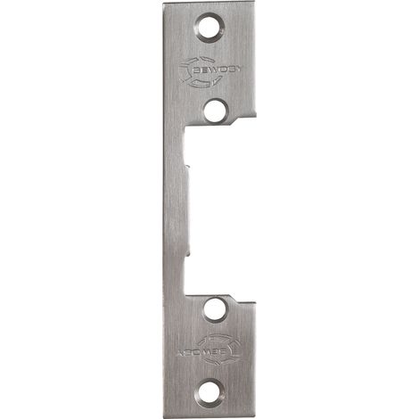 Wendbarer Nackenstütze aus Edelstahl 110 mm 1 Loch 25 mm breit - SEWOSY - SEF301 (1/2)