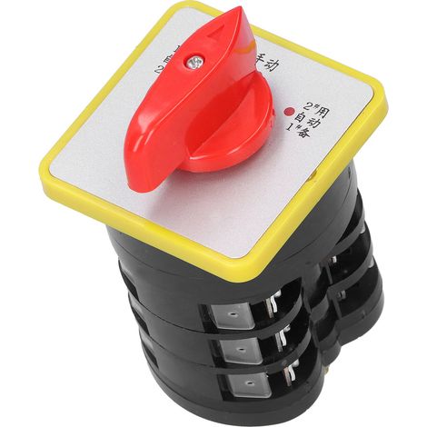 Kombinierter Industrie-Frequenzumrichter mit Nockendrehschalter 110-380V 16A LW5D-16D0724/3 (1/5)