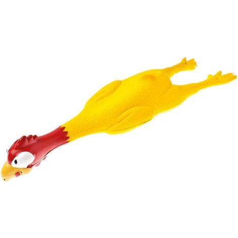 Petit Poulet: Poulet aux grands yeux et à l'effet sonore pour chiens