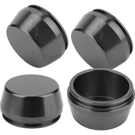 Capuchons de Moyeu, Capuchons Centraux de Moyeu 4 Pièces 56 Mm / 2,2 Pouces Capuchon Central de Jante de Roue Universel Couvercle de Moyeu en Aluminium Pièce Modifiée Compatible (1/5)