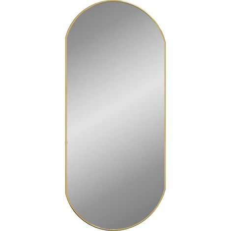 Miroir Décoratif, Miroir mural Doré 90x40 cm Ovale fr33394 (1/5)