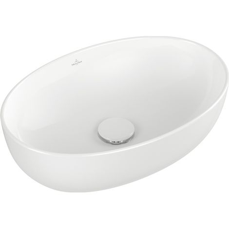 Vasque à poser VB Artis ovale 480 x 325 mm sans trop-plein, couleur rouille
