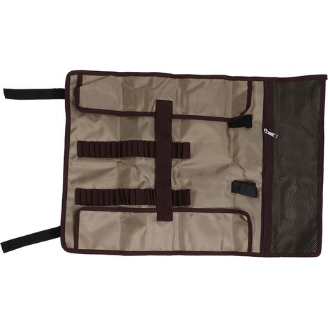 Sac de rangement pour piquets de tente en toile Oxford robuste, pochette à marteau et sardines pour camping, randonnée, plage et voyage (1/5)