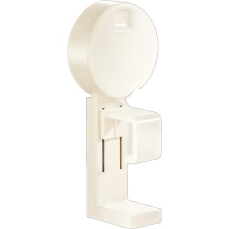 Étagère de rangement pour lavabo, crochet à ventouse pour lavabo, cintre robuste, crochet mural, support pour lavabo, étagère blanche (1/5)