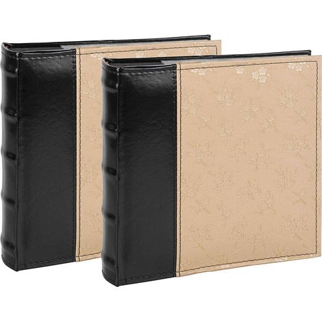 Fotoalbum Victoria Collection B beige klassisches florales Design