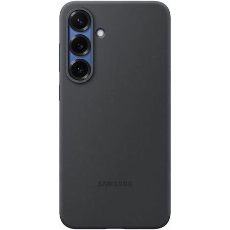 Coque en silicone pour Samsung Galaxy S25+ Noir (1/5)