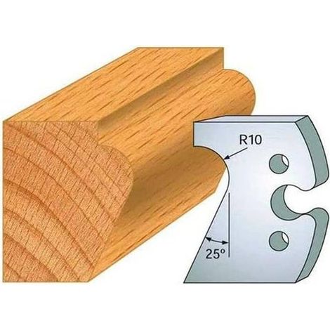 Jeu de 2 Contre-fers Profilés Acier HT 48 x 5,3 mm - N°248 Nez de marche - NE COUPE PAS car Contre-fers - Diamwood