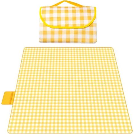 Picknickdecke Outdoor Picknickdecke Wasserdichte Strand und Campingdecke 100 x 150 cm Wasser und schmutzabweisend für Picknicks im Freien, Freize (1/5)