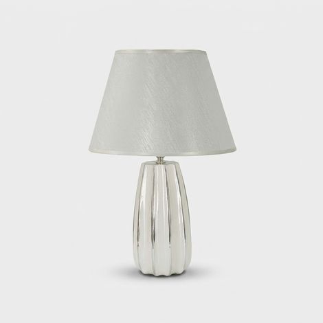 Lampe de table en céramique avec abat-jour Emmi (1/5)