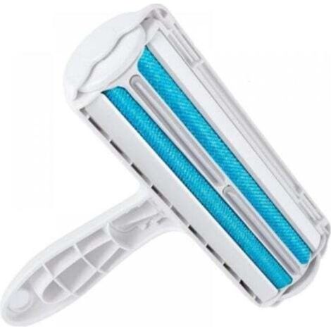 Reusable Pet Hair Brush - Pet Hair Brush - Economical - Eco-friendly - Easy to Use - Effectively Removes Pet Hair from Dogs and Cats, Blue