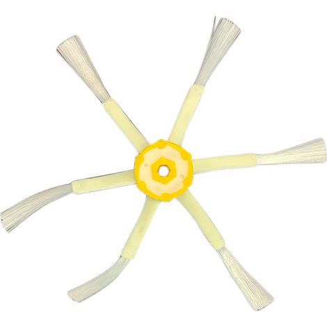 Spazzola laterale 6 bracci irobot roomba serie 500-600-700 compatibile (1/2)