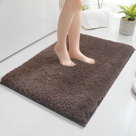 Microfibre Tapis de Bain 40x60 cm,Tapis Salle de Bain Antidérapant (1/5)
