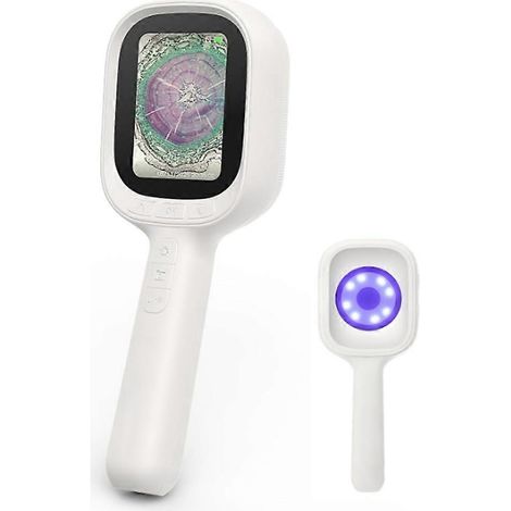 Microscope numérique portable avec autofocus, écran IPS 2,8 pouces avec LED, loupe portable pour Mac/Windows - JBMEDIA (1/4)