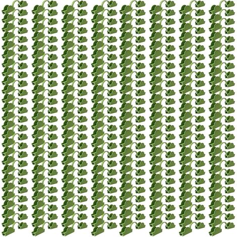 Clip per serra da giardino - Confezione da 200 per fissare coperture, reti ombreggianti, coperte antigelo e clip per tunnel di tubi da 6 mm  Geschikt voor Garden (1/4)