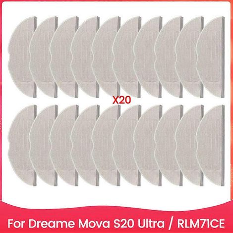 Reinigungstücher für Dreame Mova S20 Ultra / RLM71CE Mopp – Ersatzteile, Zubehör und Verbrauchsmaterialien (1/5)