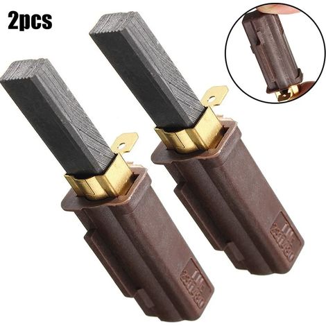 Lot de 2 balais de charbon pour moteur d'aspirateur électrique 230240 230155, compatibles avec les aspirateurs Numatic Henry Hetty. Accessoires pour outils électriques (1/4)
