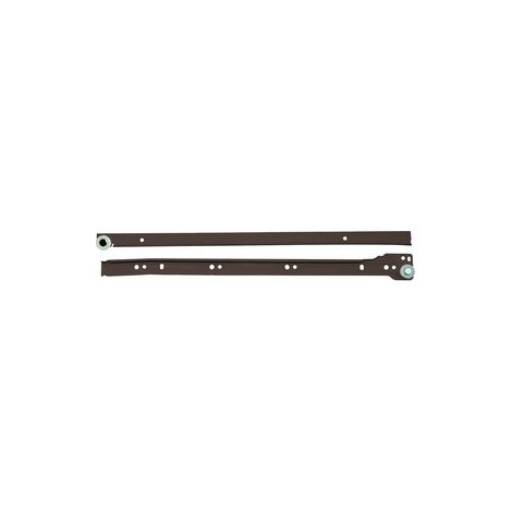 BL GUIDA PER CASSETTI 35 CM MARRONE 2 PZ- 6,0 blister