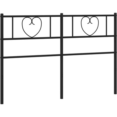 Tête de lit,Panneau décoratif métal noir 160 cm CFW5134359 (1/5)