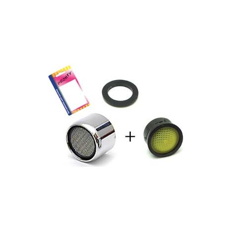 AERATORE FEMMINA + FILTRO DI RICAMBIO PER RUBINETTI IN BLISTER- - in bl. pz.1+1 - 12 blister