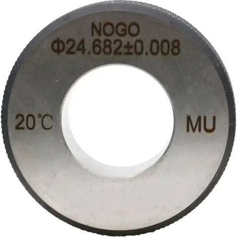 Bague lisse n'entre pas pour filetage M 25 x 2,00 / 6g -