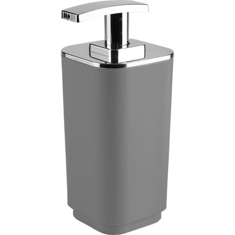 SEVENTY - Dispenser con erogatore in plastica cromata (1/2)