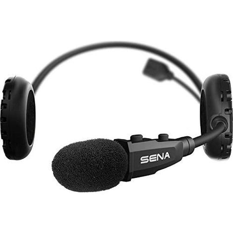 Intercom moto Bluetooth - SENA - Sena 3S - Casque jet - Micro tige - Universel - Rechargeable USB - Noir