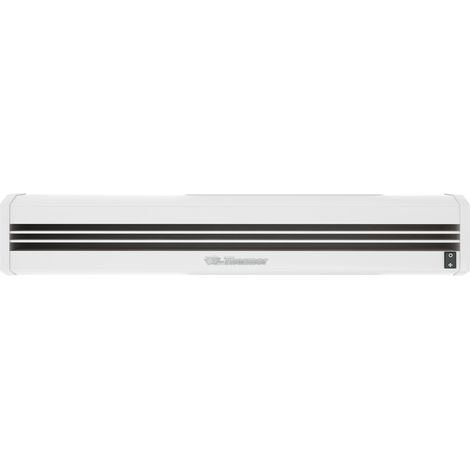 Thermor – Rideau d'air apparent 90 cm 3,2 kW – Débit d'air 600 m³/h – Niveau sonore 48 dB(A) – Installation facile avec accessoires inclus