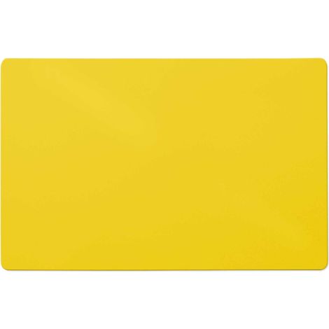 Bodenschutzmatte Teppichboden Gelb 90 x 120 cm (1/4)