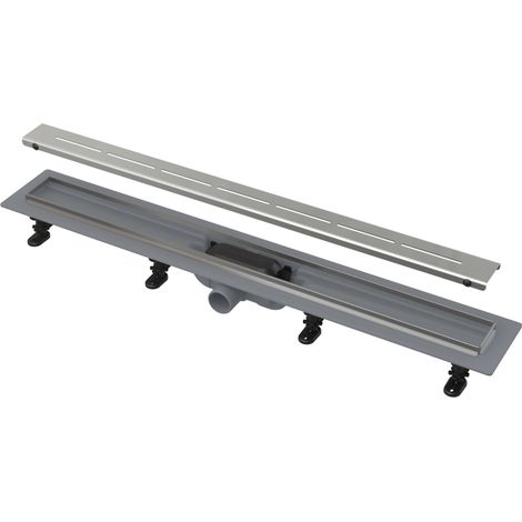 Sifón cerámico combinado con rejilla perforada, resistente a productos químicos. (1/2)