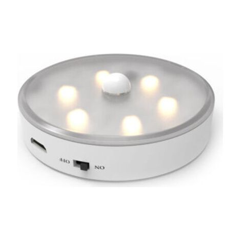 Lot de 3 lampes LED à détecteur de mouvement avec télécommande, idéales pour les escaliers, les chambres, les couloirs, les placards et l'éclairage de la cuisine (lumière chaude). (1/4)