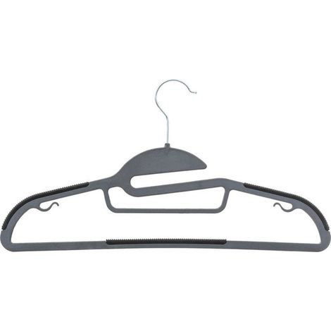 Lot de 8 cintres bi-matière antidérapants Five (1/5)