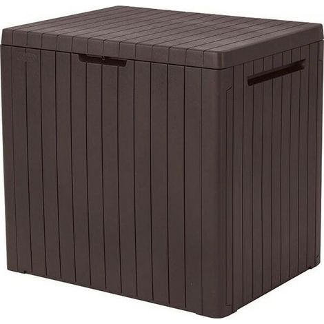 Contenitore Keter per balcone, 113 L, marrone