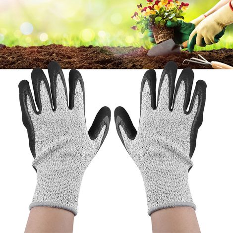 1 paire de gants HPPE résistants aux coupures, gants de travail résistants à l'usure, fournitures pour la fabrication de métaux (1/5)