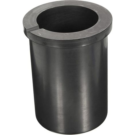 Creuset de Fusion en Graphite 4 Kg Creuset Haute Pureté pour Bijoutiers Couleur Naturelle Graphite Fusion Or Argenté Cuivre Usage Professionnel Artisanal Fonderie Bijoux (1/5)