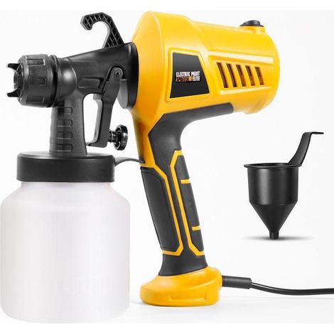 Pistolet de Peinture Électrique Haute Puissance 500W Démontable pour laque Spécialisé Revêtement Murs et Meubles (1/4)