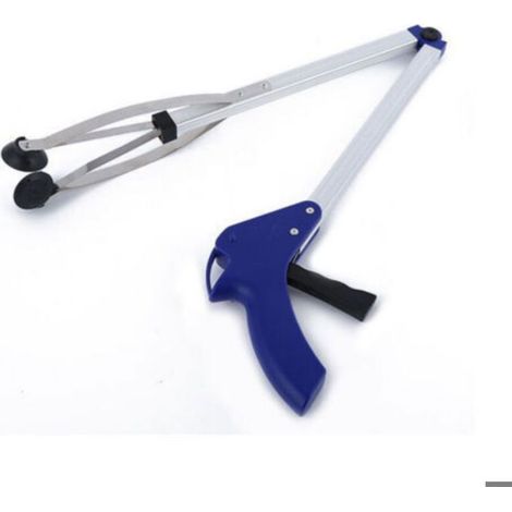 Pince De Ramassage - Alliage D'aluminium - 81 Cm - Pliable - Pour Déchets Feuilles Déjections Animales - 1 Pièce (1/4)