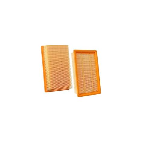 2er-Pack Filter für Bosch Gas 35 L, M SFC, AFC Professional Staubsauger, flach gefaltet, für NT 25/1 Ap