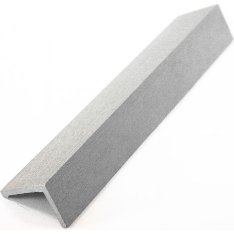 Green Outside – Cornière composite 2200x50x40mm pour terrasse et bardage – Finition esthétique sans entretien – Résistante aux UV et aux insectes – Garantie 7 ans