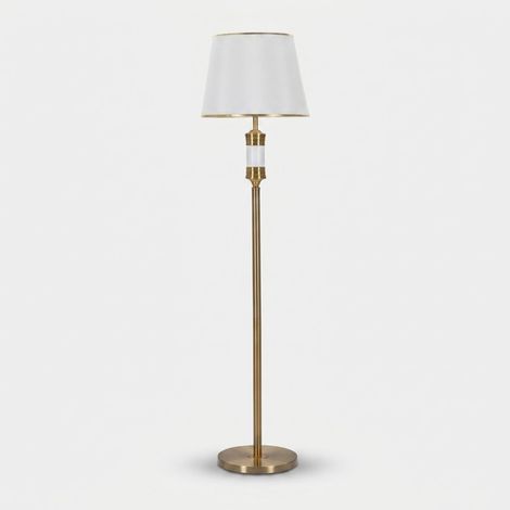 Stehlampe aus Metall und Stoff Whity (1/5)