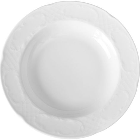 Assiette creuse 235 mm - Lot de 12 - Hendi