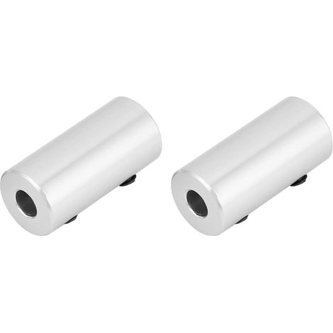 Lot de 2 Accouplements Aluminium Pièces Robotique Compatible Tetrixrobotics 4.7mm 6mm Moteur (1/5)