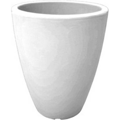 VASO ADONE ROUND D 30XH38CM BIANCO